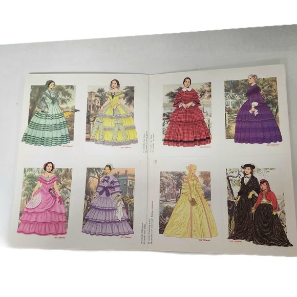 Southern Belles Fashions Postcards Collectable Paper Post Cards Book Tom Tierney - Picture 4 of 9